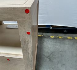 Open Box: Cayman Charging Nightstand (16") - Biscotti