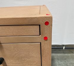 Open Box: Rylee Mini Nightstand (15") - White Wash