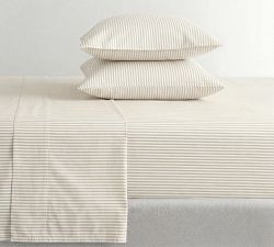 Wheaton Striped Percale Sheet Set