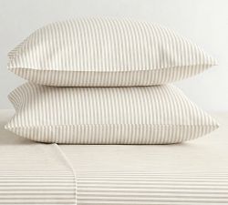 Wheaton Striped Percale Sheet Set
