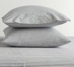 Wheaton Striped Percale Sheet Set