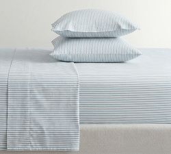 Wheaton Striped Percale Pillowcases - Set of 2