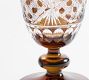 Antique Cut Glass Goblets - Set of 4