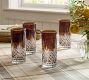 Antique Cut Glass Highball Glasses - Set of 4