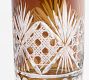 Antique Cut Glass Highball Glasses - Set of 4