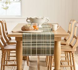Woodrow Plaid Cotton Table Runner