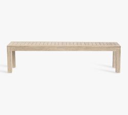 Indio Eucalyptus Outdoor Dining Bench (73")