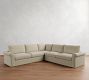 Westwood Roll Arm 3-Piece L-Shaped Sectional (124")