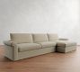 Westwood Roll Arm Chaise Sectional (134"&ndash;155")