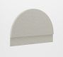 Curved Upholstered Wall Mounted Headboard