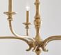 Lockhart Forged-Iron Indoor/Outdoor Chandelier (36")