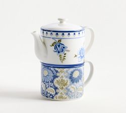 Kravet Jardin Stoneware Stacking Tea Set - Set of 3