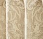 Stella Damask Print Blackout Curtain