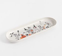 Doug &amp; Friends Stoneware Cookie Platter