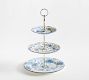 Kravet Jardin Stoneware Tiered Stand