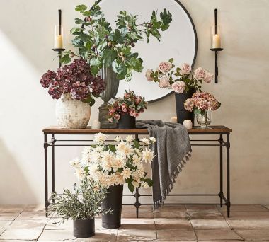 Parquet Botanical Entryway