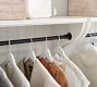 Aubrey Shelf with Closet Rail (30"-48")