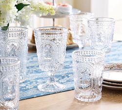 Bunny Hobnail Tumblers - Set of 4