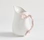 LoveShackFancy Stoneware Bow Pitcher
