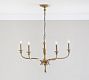 Lockhart Forged-Iron Indoor/Outdoor Chandelier (36")