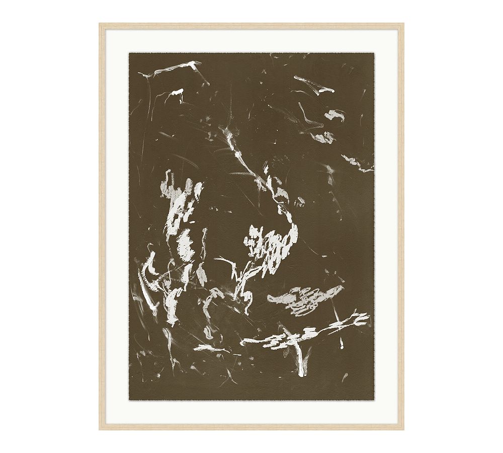 Whispers Beneath the Surface Framed Print by Pottery Barn