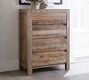 Hensley Reclaimed Wood 4-Drawer Tall Dresser (36")