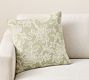 Kravet Rose Toile Embroidered Pillow Cover