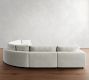Dream 5-Piece Curved Wedge Sectional (137")