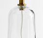 Marlo Clear Glass Table Lamp (26")