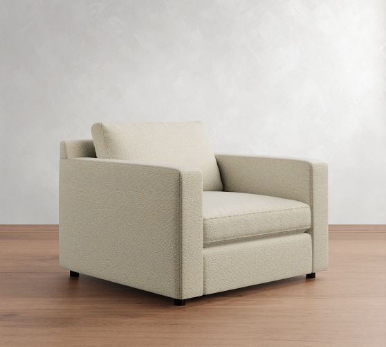 Pacifica Wide Arm Square Arm Chair by Pottery Barn