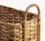 Artisan Rustic Handcrafted Console Basket