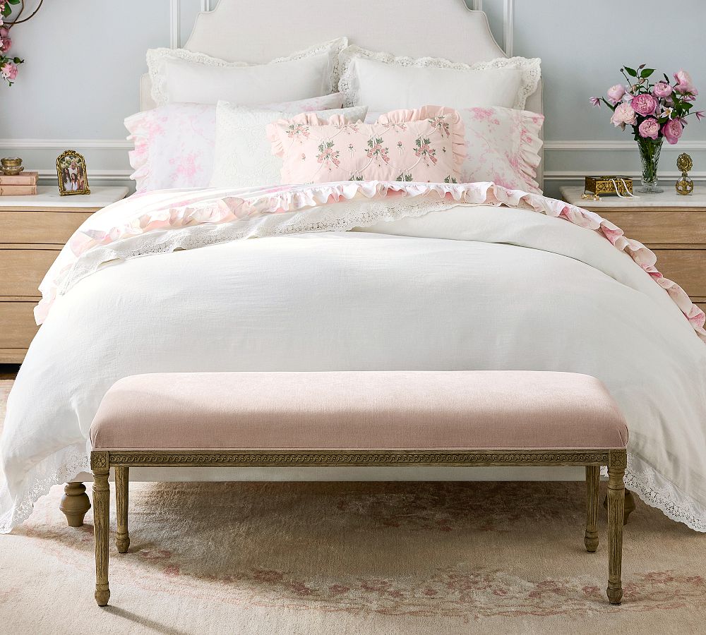 LoveShackFancy Bench by Pottery Barn