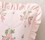 LoveShackFancy Embroidered Floral Bow Pillow Cover