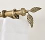 Botanical Forged Iron Finial