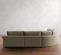 Westwood Roll Arm 5-Piece Curved Wedge Sectional (153")