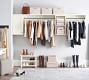 Aubrey Shelf with Closet Rail (30"-48")