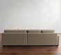 Big Sur Square Arm Deep Seat 3-Piece L-Shaped Wedge Sectional (129")