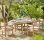 Woodside Round Extendable Outdoor Dining Table (54"-74")
