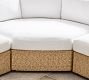 Kostas Wicker 5-Piece Outdoor Wedge Sectional (176")
