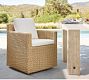 Kostas Wicker Swivel Outdoor Dining Chair