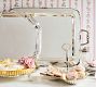 LoveShackFancy Silver Triple Condiment Server