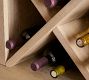 Modern Farmhouse 34" Wine Storage with Cabinet