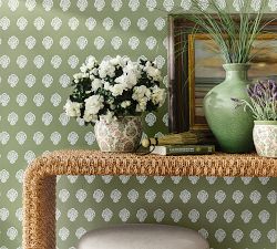 Kravet Garden Stamp Wallpaper Sample