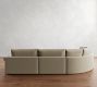 Westwood Roll Arm 4-Piece Curved Wedge Sectional (153")