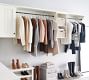 Aubrey Shelf with Closet Rail (30"-48")