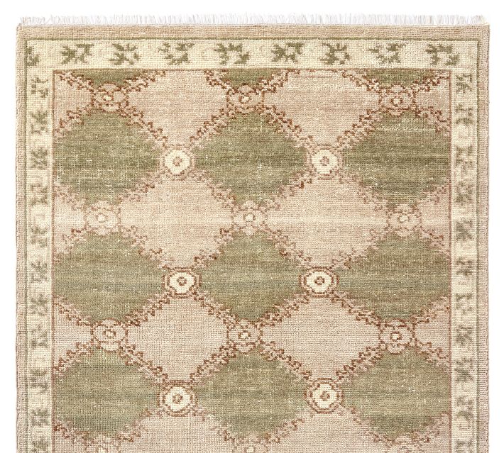 Montclair Hand-Knotted Wool Rug | Pottery Barn
