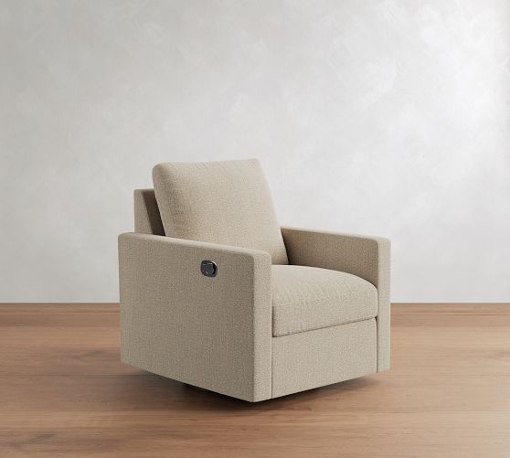 Westwood Slim Arm Swivel Glider Recliner by Pottery Barn
