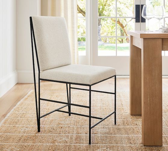 Rockwell Upholstered Dining Chair by Pottery Barn