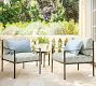 Kravet Blossom Petite Floral Lumbar Outdoor Pillow