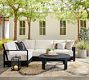 Malibu Metal Platform 4-Piece Outdoor Sectional (107")